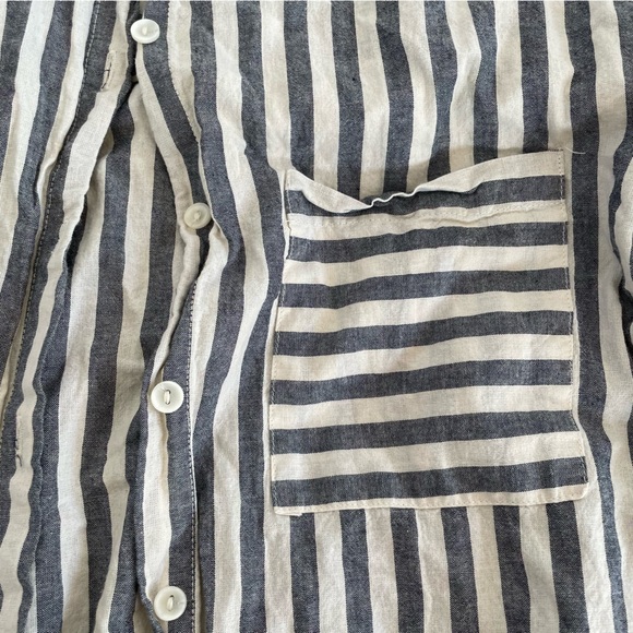 Striped Button Down - Picture 2 of 4